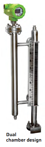 PLT Dual Chamber Design with magnetic level indicator