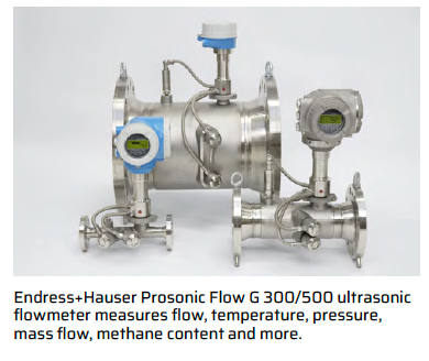 Endress+Hauser Prosonic Flow G 300/500 ultrasonic flowmeter
