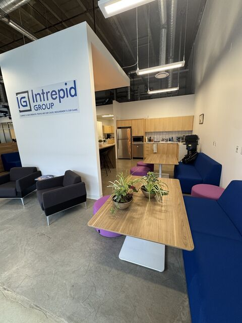 Inside the Intrepid Group office space
